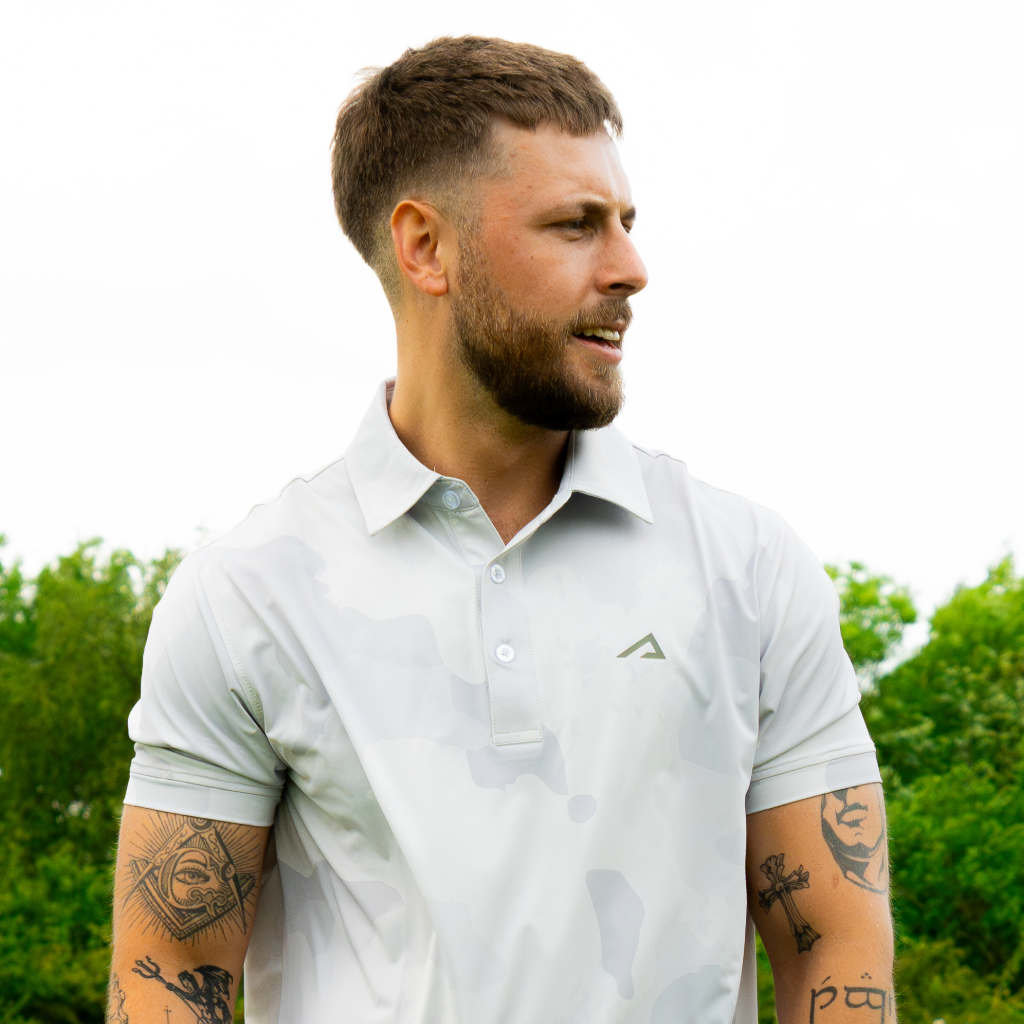 STAX - Ghost Camo Polo