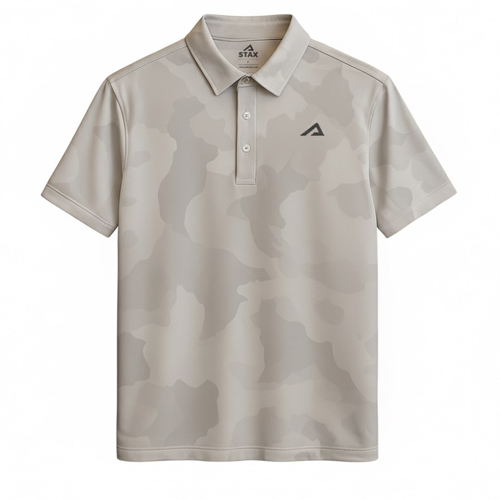 STAX - Ghost Camo Polo