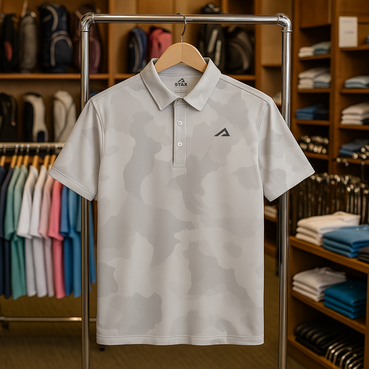 STAX - Ghost Camo Polo